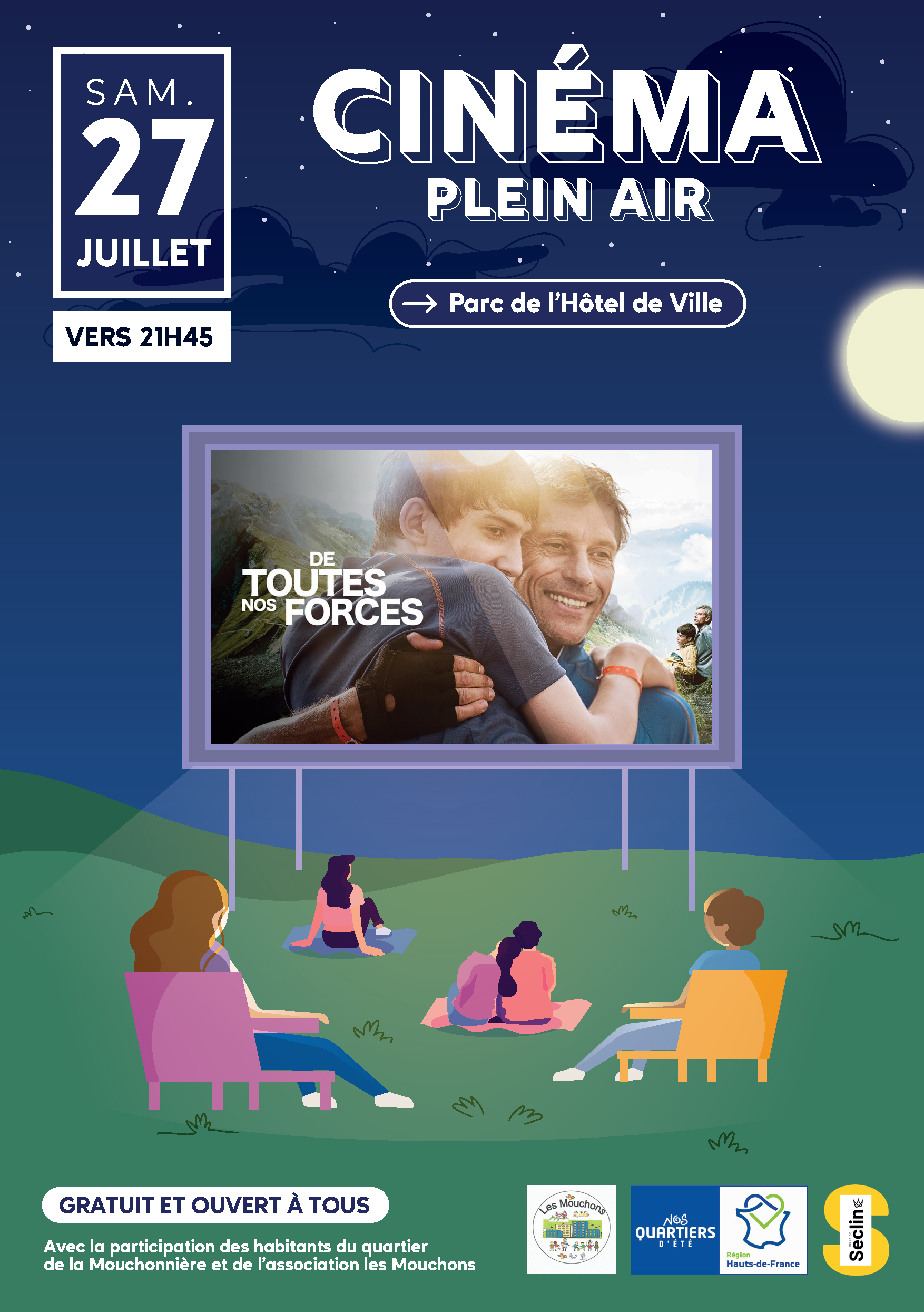 Affiche ciné plein air Page 1