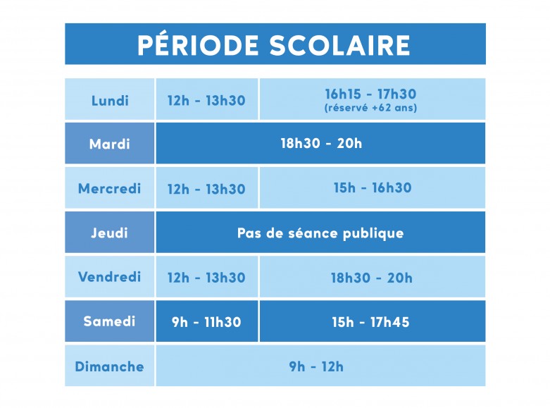 Horaires péride scolaire 2023